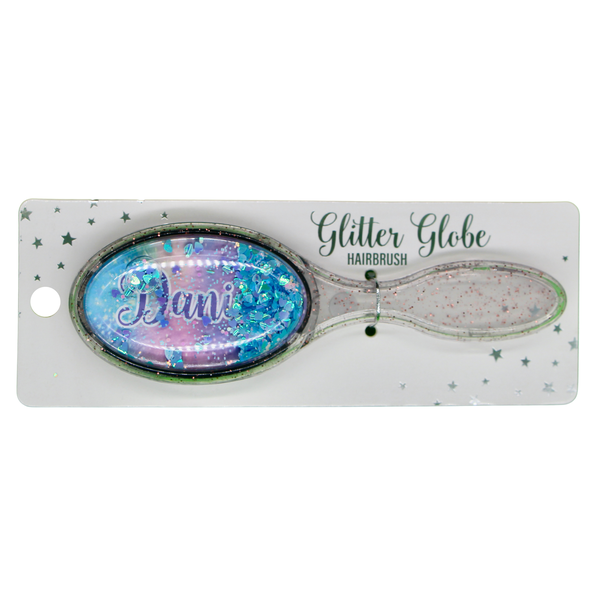 Glitter Globe Name Hairbrush - Dani