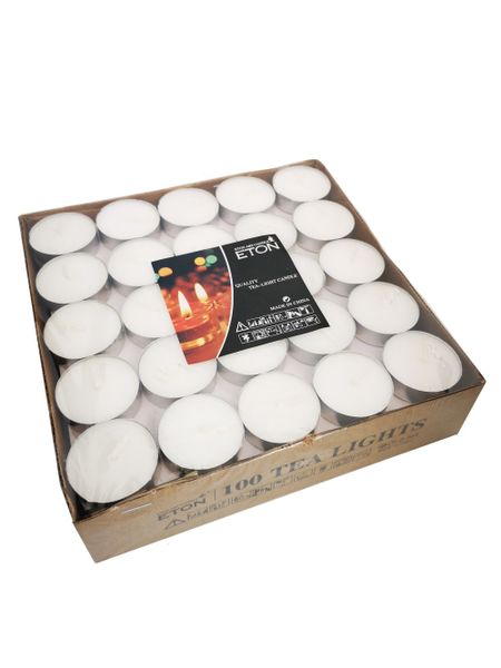 Tea Light Candles - 100 Pack