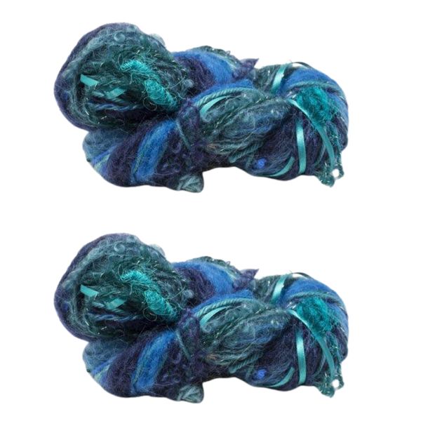 Merino Wool and Mohair Yarn - Magic Ball ( 2 x 50 g pack)