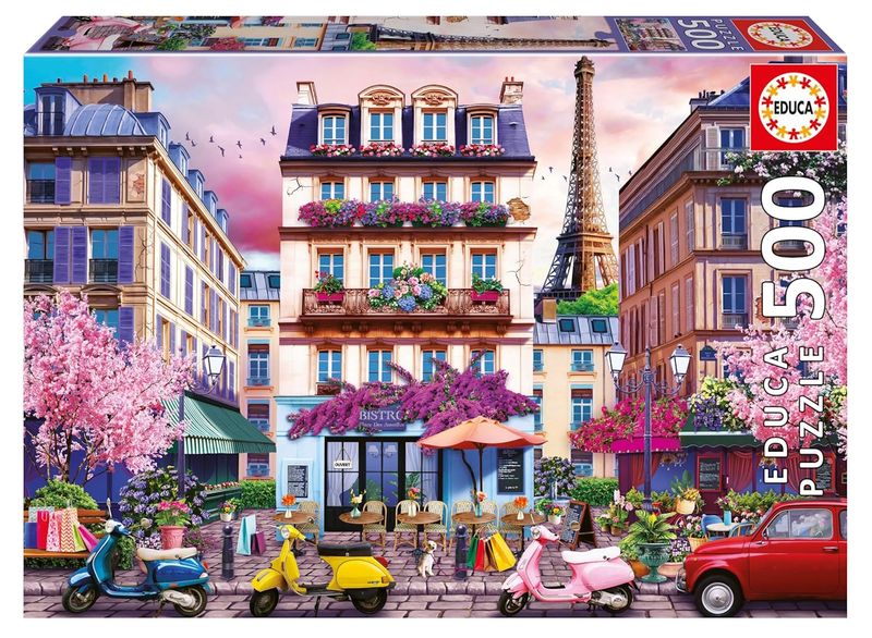 Educa Paris Shopping District Puzzle - (1x500 Piece)