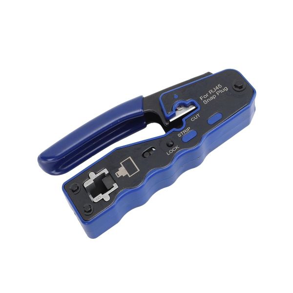 Onten RJ45 Network Crimping Tool Set with Pass-through Crimper