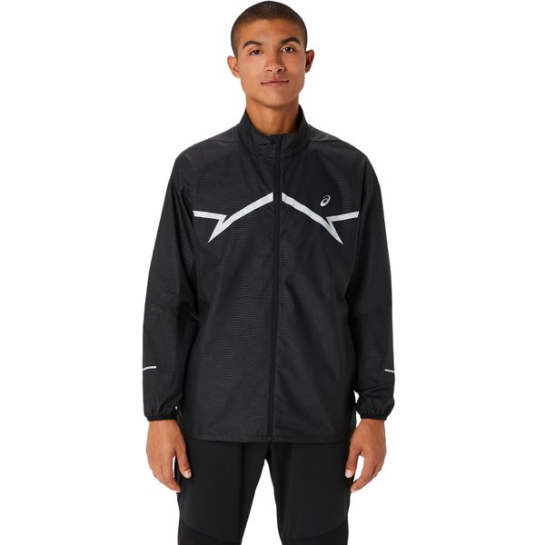 Asics Men's Lite-Show Running Jacket - Performance Black