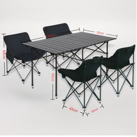 Wildout Portable Folding Camping Table and Chairs Set | Shop Today