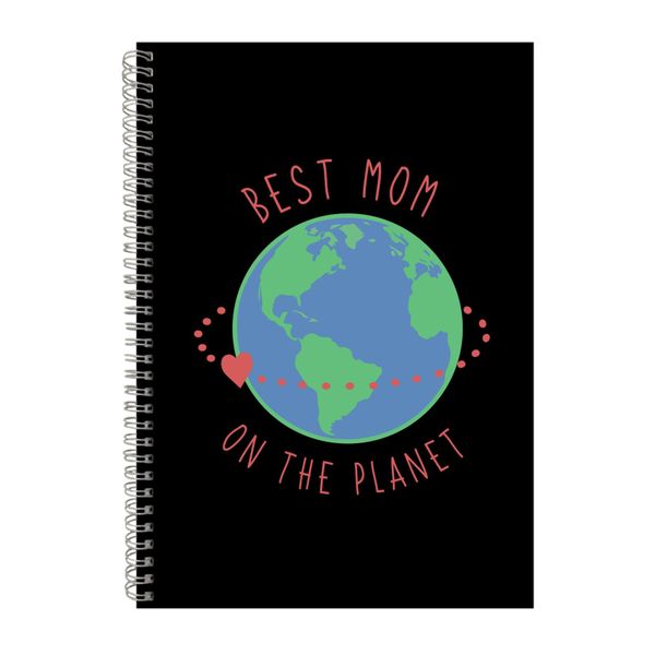 Best Mom On The Planet Notebook Mother's Day Gift Idea A4 Notepad 130
