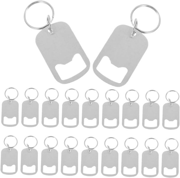 Metal Bottle Opener Keychain Keyring Outdoor Home Bars