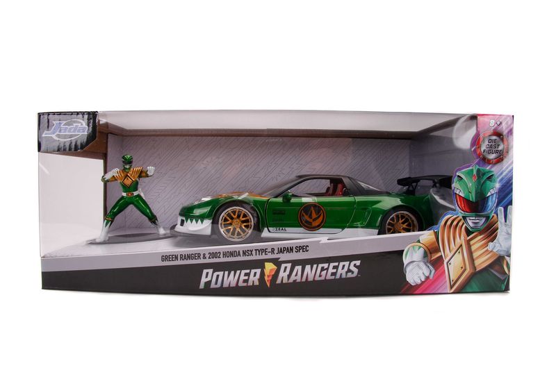 Jada Power Rangers 2002 Honda NSX Type R 1:24 with Power Ranger Figure