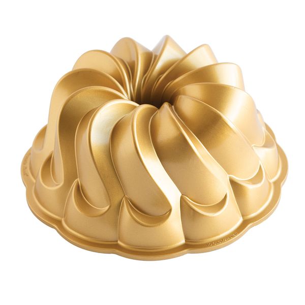Nordic Ware Pirouette Bundt Pan 10-cup Cast Aluminum Nonstick