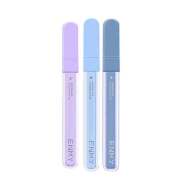 3 Piece - Subtle Hue Pastel Highlighters - Multicolor