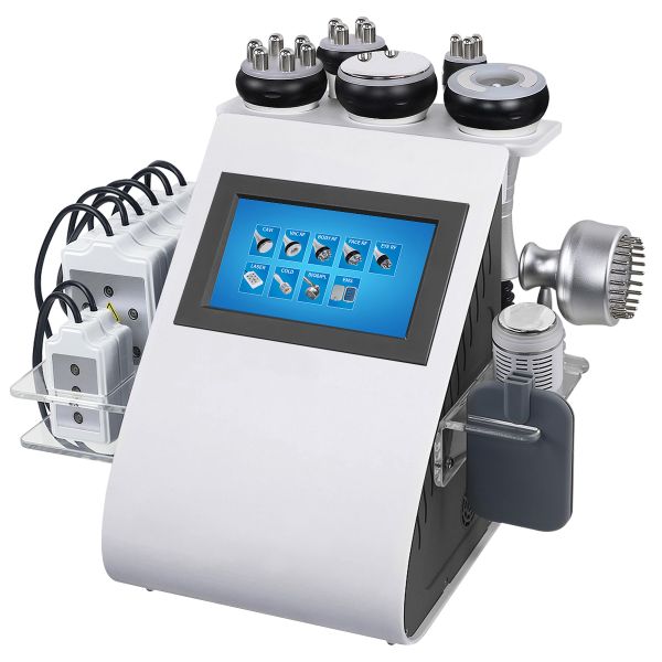 9-in-1 Body Contouring System - 40K Cavitation, Multipolar RF, Vacuum &amp; EMS