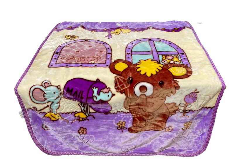 Loriene's Mink Baby Blanket Super loft 2 PLY in Multiple Colors