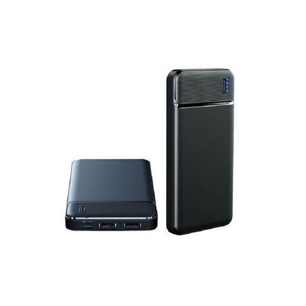 10000mAh Power Bank Slim LCD Fast Charging Rechargeable 4 USB Ports