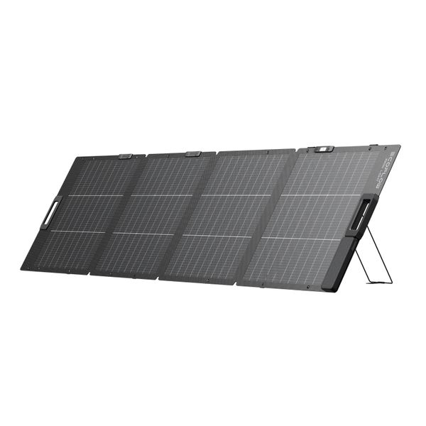EcoFlow 220W Portable Lightweight Bifacial Solar Panel With Kickstand