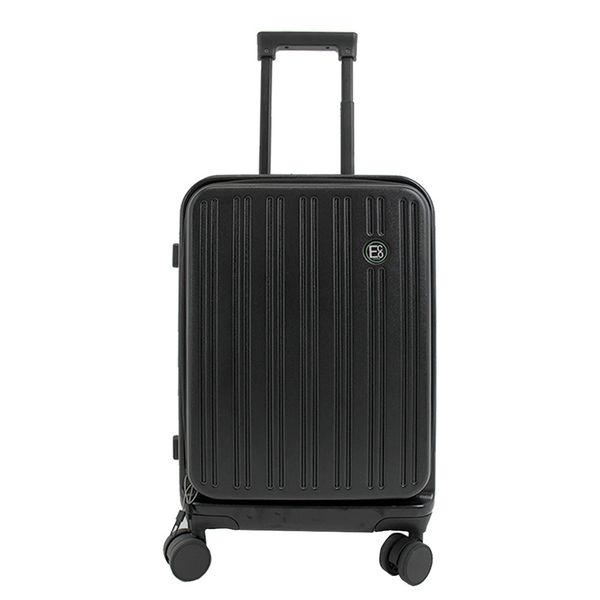 Carry-On Luggage Spinner &amp; USB Charger - 55cm