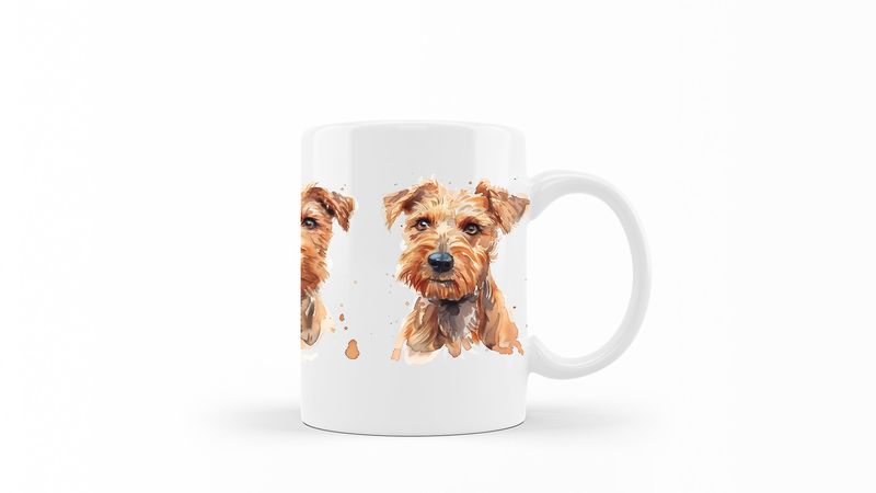 Lakeland-Terrier Printed Coffee Mug