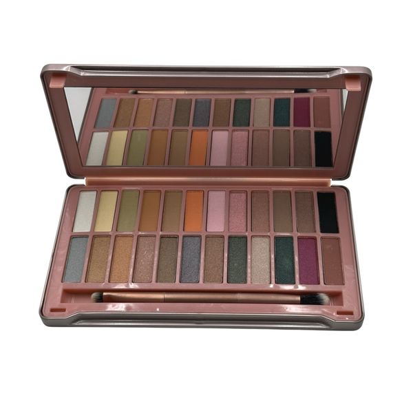 24-Shade Eye-Shadow Palette for Women - Matte &amp; Shimmer Compact