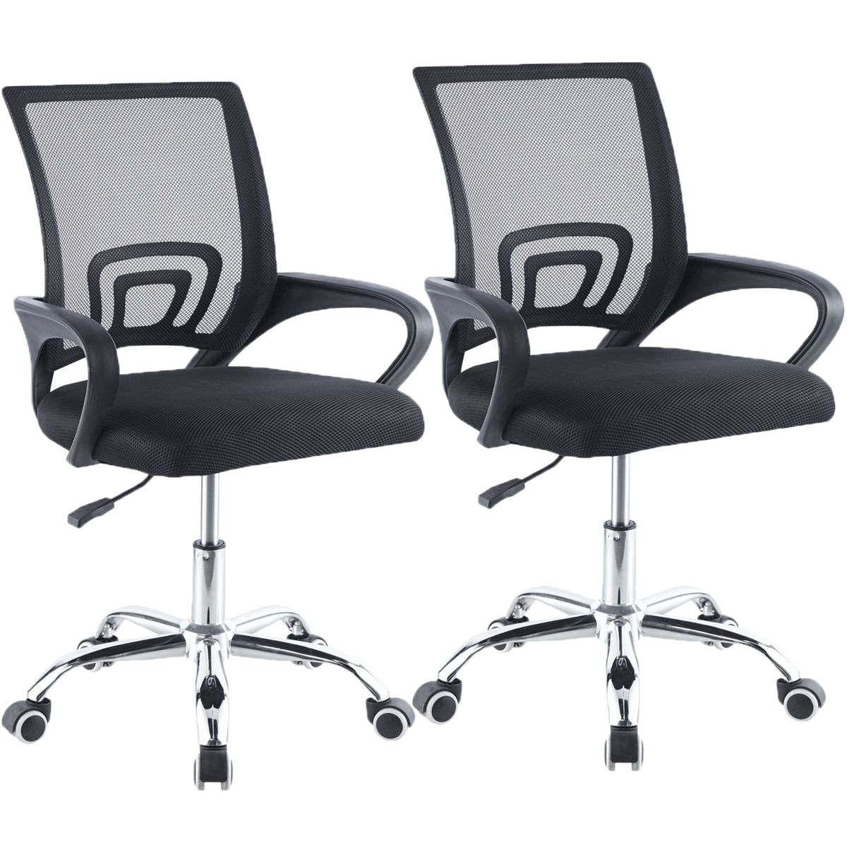 2 Pcs Office Chair Ergonomic Computer Chair Home Armchair Study Chair
