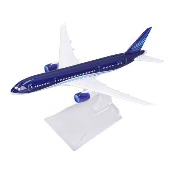 1:400 Diecast 787 Airliner Model Alloy Simulated Passenger Plane Model