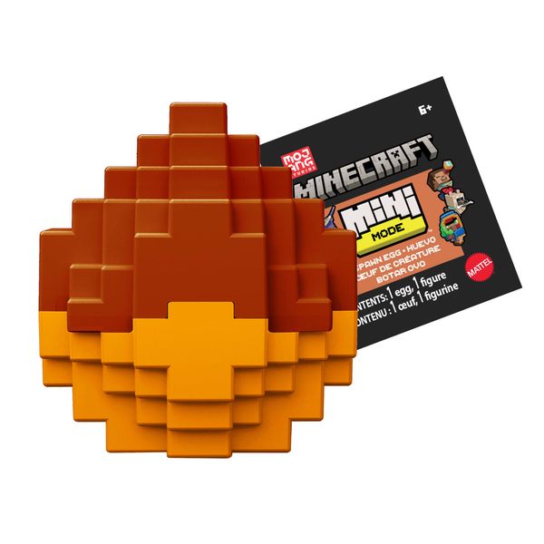 Minecraft Mini Mode Spawn Egg with Surprise Mini Figure