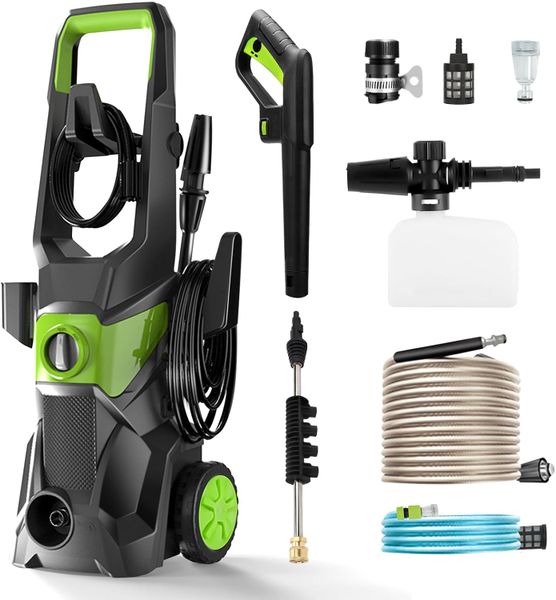 Electric High Pressure Washer, 4000psi 10l/Min Gpm High with 32 Ft Hose