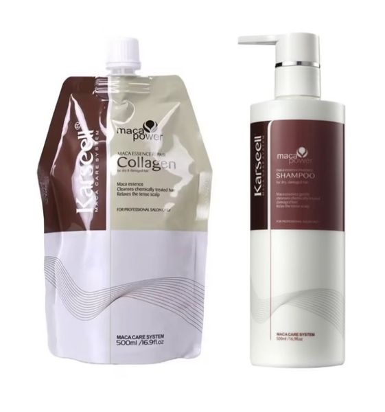 Karseell Maca Power Collagen Repair Treatment &amp; Shampoo Duo
