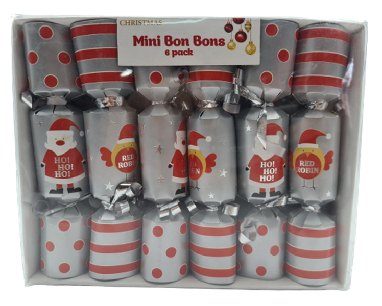 Xmas Crackers - Set of 6 - C07