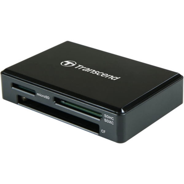 Transcend RDC8 Memory Card Reader - MicroSD, SDXC, SDHC, SD Card Reader