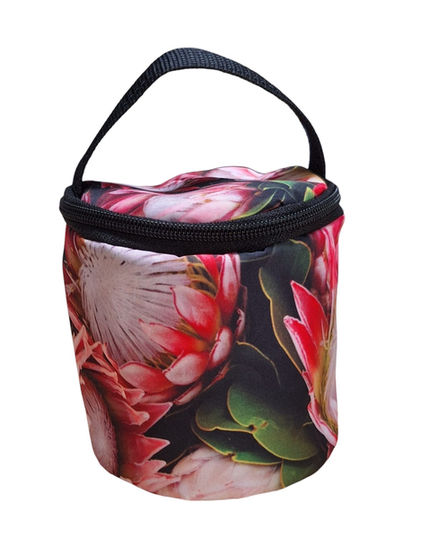 Toilet Roll Holder Bag - Beautiful Gradiant Protea
