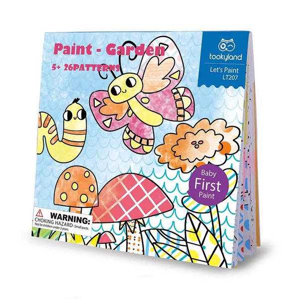 TookyToy Paint with Water Arts &amp; Crafts Kit: Garden