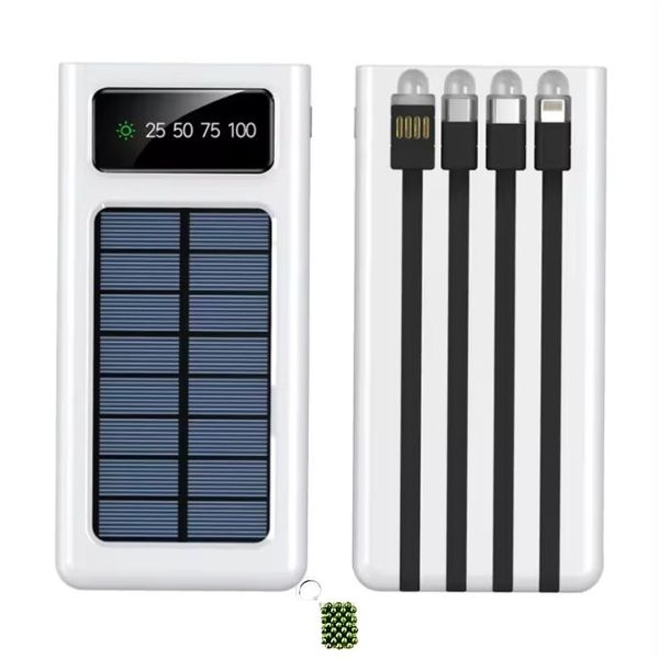 Trending Ultra-Slim Portable 10000mAh Solar Powerbank And A Keyholder