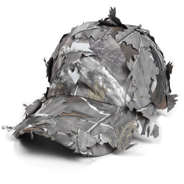 Leaf Inspired Camouflage Duckbill Cap