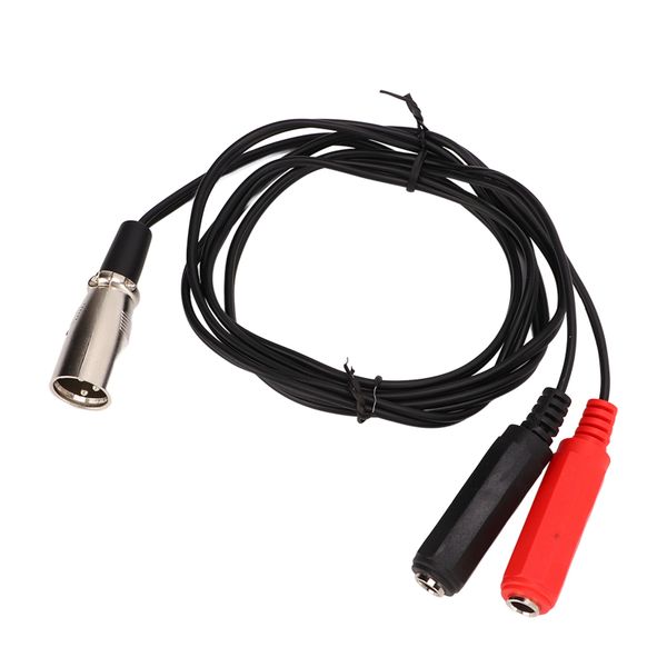 XLR to dual 6.35mm - 1.5m stereo
