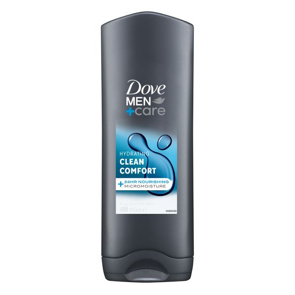 Dove Men Clean Comfort Shower Gel 400ml