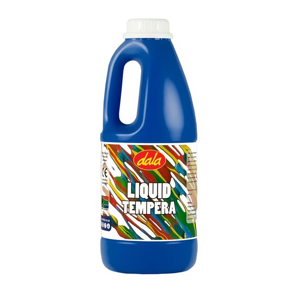Dala Liquid Tempera Cyan Blue 1L