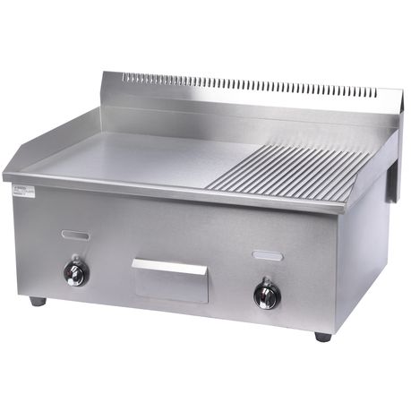 Flat top gas clearance griller