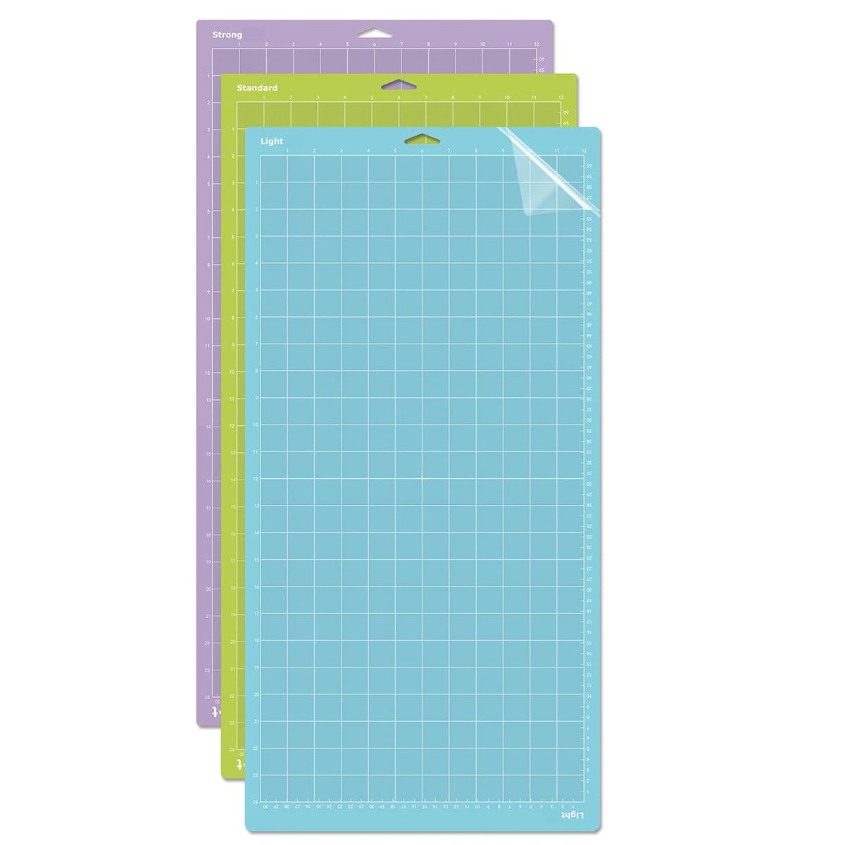 Cricut Cutting Mat Variety 4 Pack, 12x24 in (Lightgrip, Standardgrip,  Fabricgrip, Stronggrip) Mats Compatible with Cricut Maker and Explore  Cutting