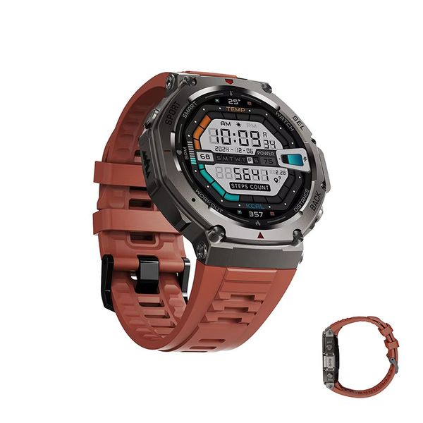 Round Touchscreen - 5ATM Water Resistant Swimming Sport Style Smartwatch