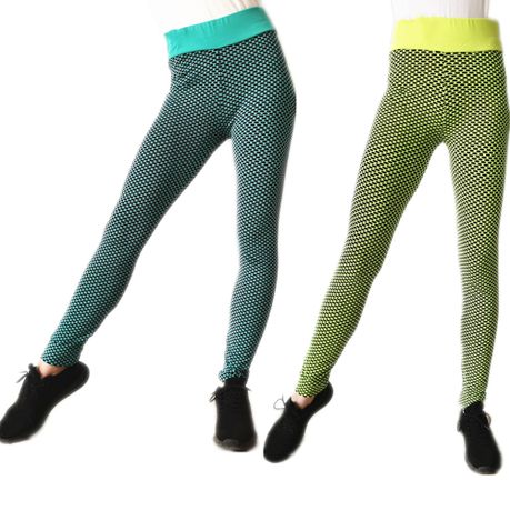 TikTok Leggings size xl Textured High Waist Butt Lift Stretchy Workout