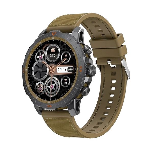 LC313 - IP68 Waterproof Smart Watch With Bluetooth Calling - Desert Yellow