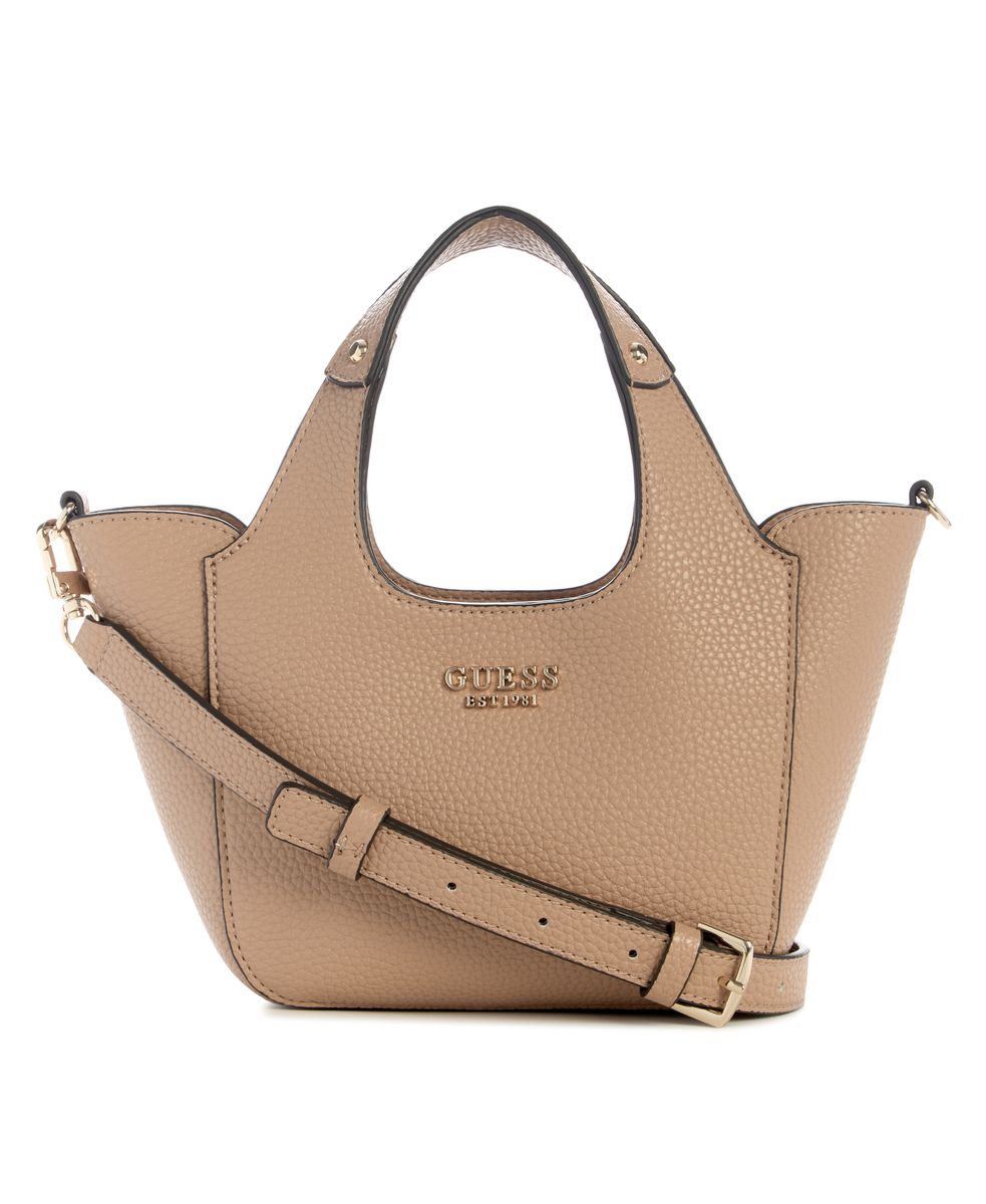 GUESS Helina Mini Tote - Beige