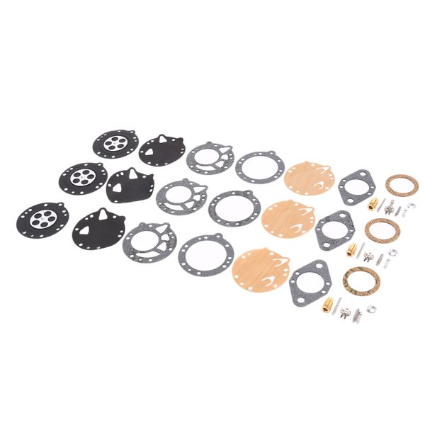 3Sets Carburetor Carb Repair Rebuild Kit for Stihl 08S 08SE 08SEQ