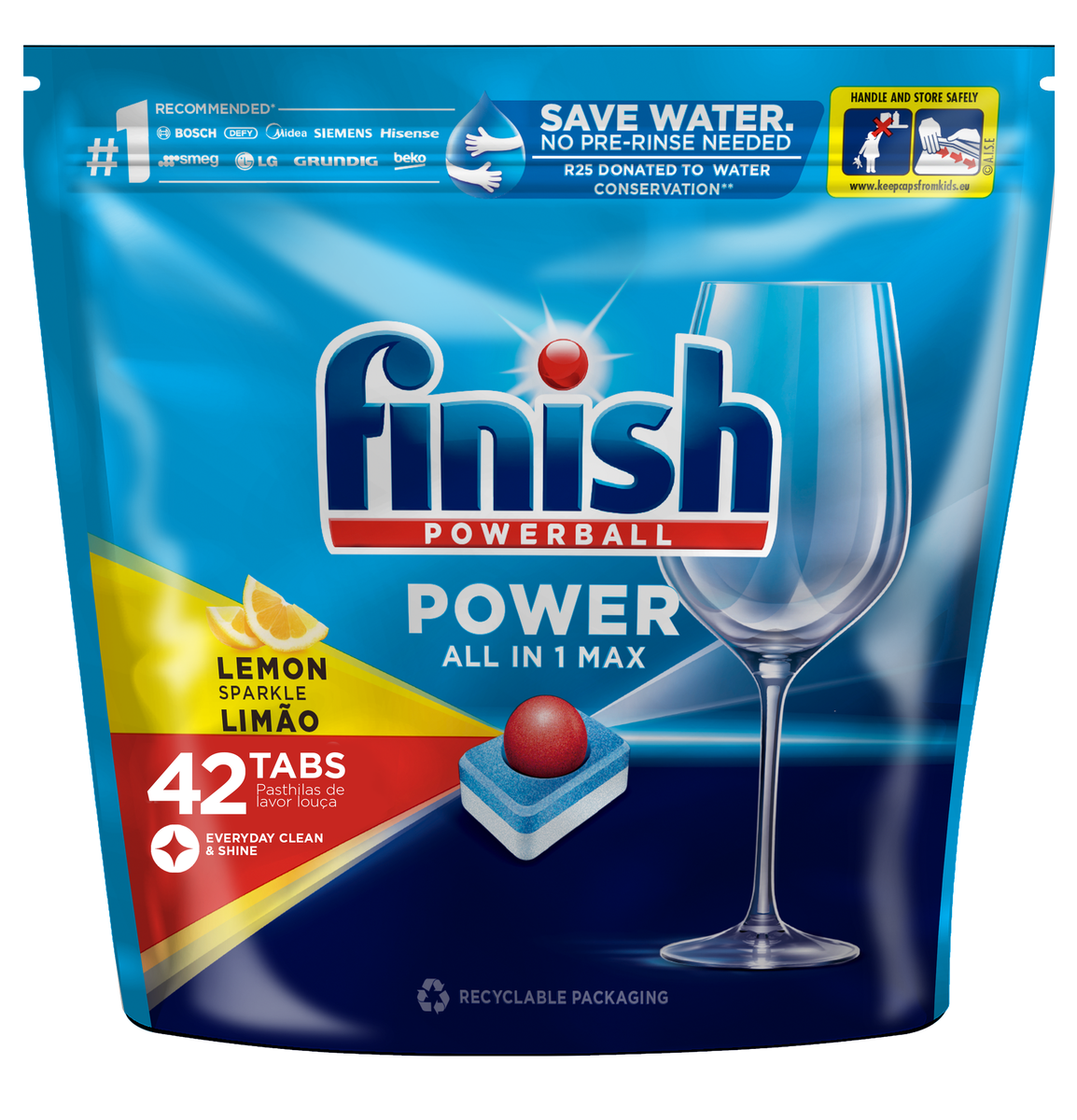 Finish 42's Auto Dishwashing All in One Max Tablets, Lemon Shop Today. Get it Tomorrow