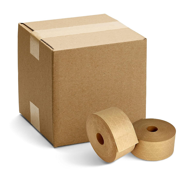 Stock 2 Boxes (Pack of 25) + 2 Reinforced Water Activated Gummed Tape