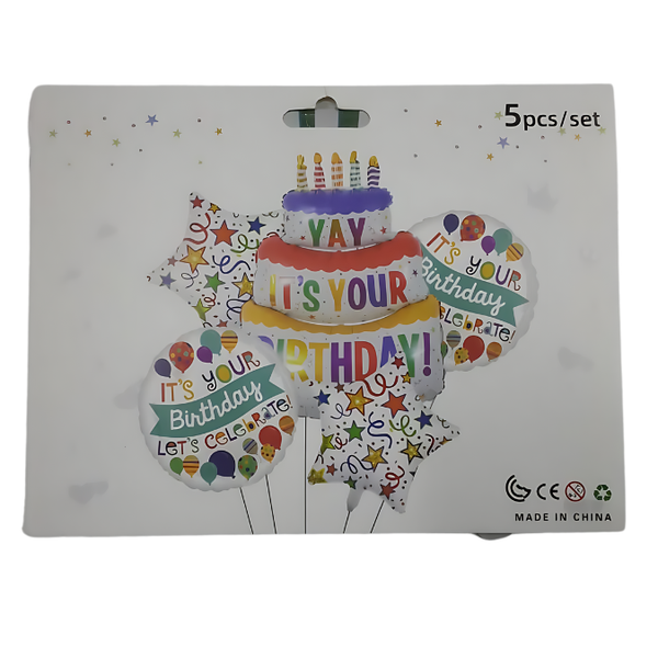 Foil Balloon - Yay its Your Birthday