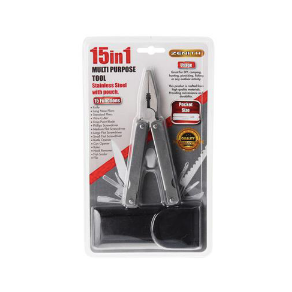 Zenith Tools- 15-In-One Multi- Purpose Tool