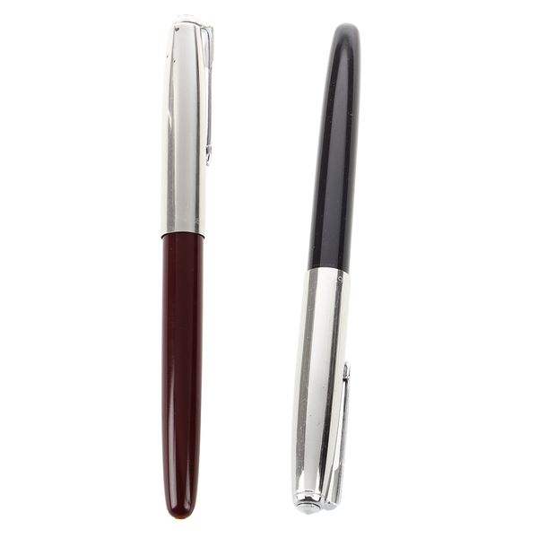 Hero 616 Fountain Pen Hooded Golden Nib Black Barrel Small Vintage