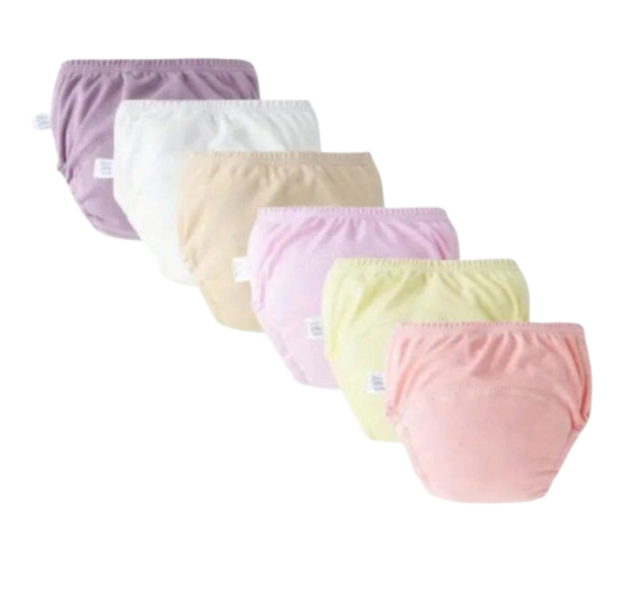 Potty Training Pure Cotton 6 Pack Set