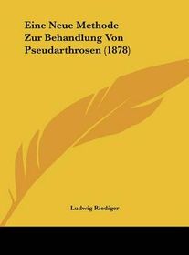 Eine Neue Methode Zur Behandlung Von Pseudarthrosen (1878) | Shop Today ...