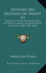 Histoire Des Pasteurs Du Desert V2 | Shop Today. Get it Tomorrow ...