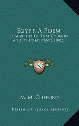 Egypt, A Poem | Shop Today. Get it Tomorrow! | takealot.com