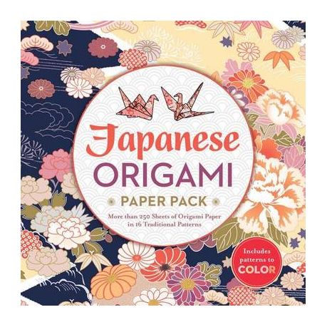 Origami Paper in a Box - Japanese Washi Patterns: 200 Sheets of Tuttle  Origami Paper: 6x6 Inch Origami Paper Printed with 12 Different Patterns